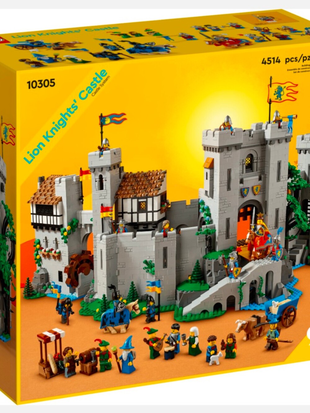 The LEGO Icons: Lion Knights' Castle (10305) - Picture 1 of 5